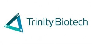 Trinity Biotech plc (ADR) (NASDAQ:TRIB)