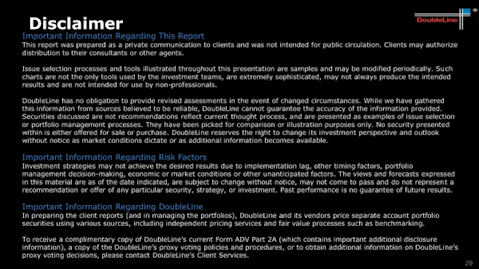 Credit: DoubleLine Capital LP