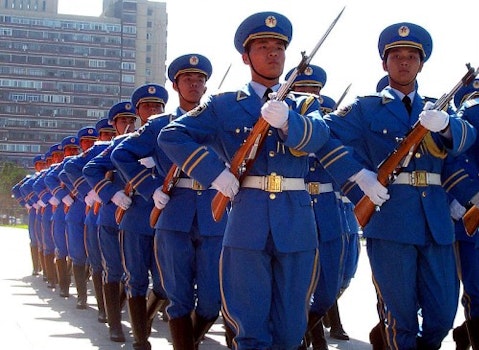 800px-Chinese_military_honor_guard 11 Countries with Highest Male Population