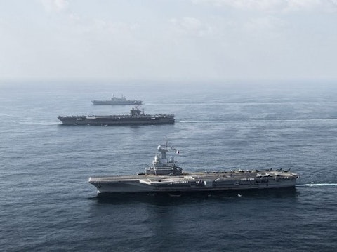 Carriers_Charles_de_Gaulle_(R91)_-_Harry_S._Truman_(CVN-75)_and_Cavour_(550)_underway_in_2013