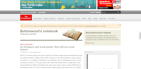 Buttonwood's notebook (The Economist)