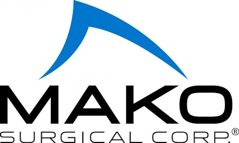 MAKO Surgical Corp. (NASDAQ:MAKO)