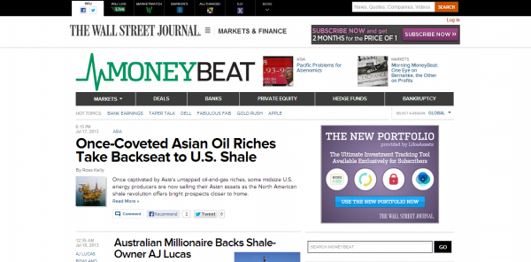 MoneyBeat (Wall Street Journal)