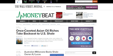 MoneyBeat (Wall Street Journal)