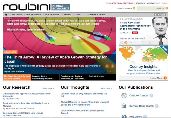 Roubini Global Economics