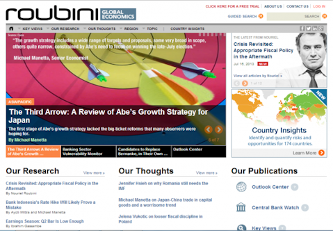 Roubini Global Economics