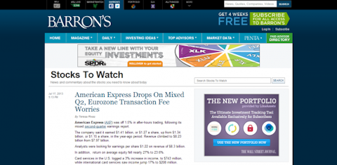 Stocks to Watch (Barron's)