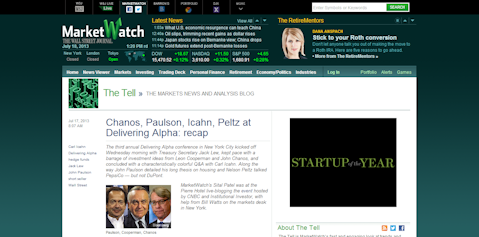 The Tell (MarketWatch)