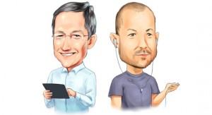 Tim Cook and Jony Ive