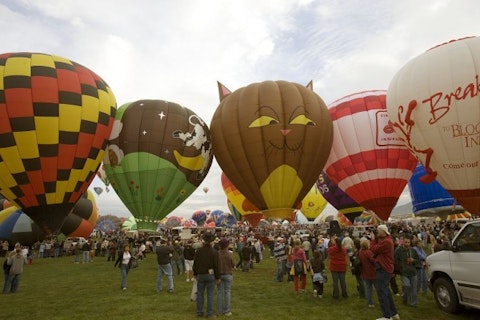 Albuquerque, New Mexico annual balloon festival