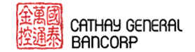 Cathay General Bancorp (NASDAQ:CATY)
