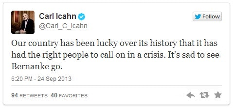 Icahn tweet 1
