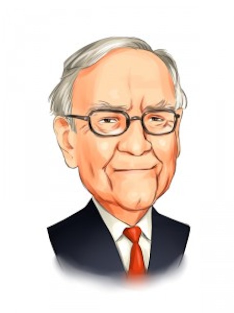 Warren Buffett portrait