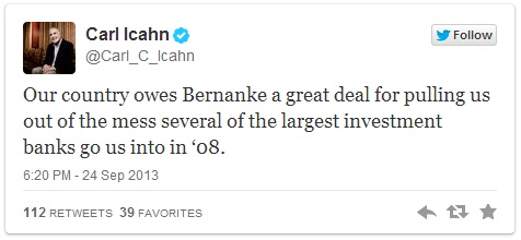 icahn tweet