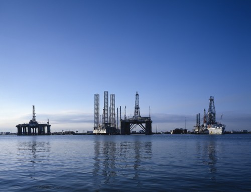 Galveston, Texas, Oil Rigs ;Galveston, Texas, Oil Rigs