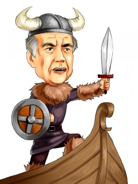 Carl Icahn as viking