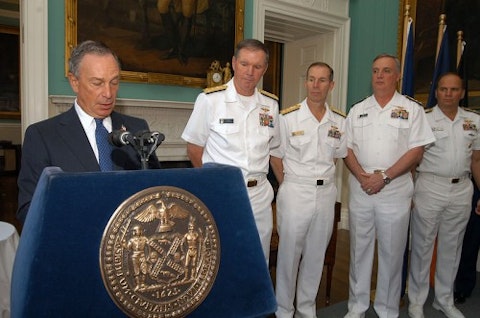 800px-US_Navy_060525-N-9543M-002_New_York_City_Mayor_Michael_Bloomberg_welcomes_the_sea_services_to_New_York_City_Fleet_Week_2006