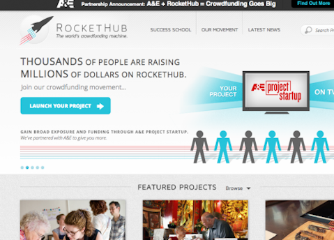 top websites for crowdfunding