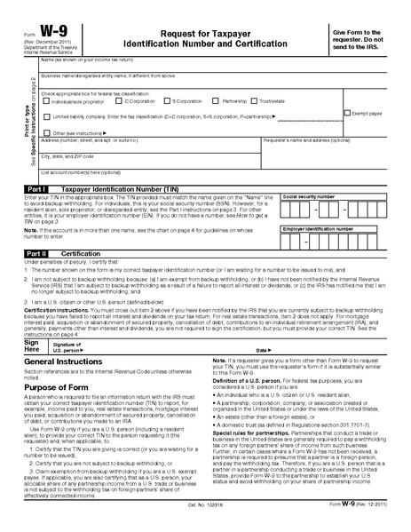 Tax Form