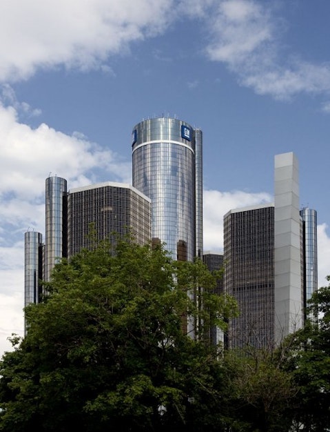 General Motors Building in Detroit, Michigan