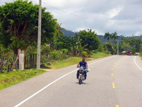 Dominican Republic road