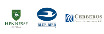 Blue Bird, Hennessy, Cerberus Logos