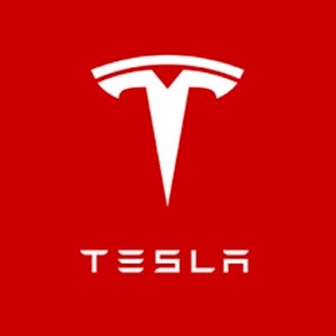 Tesla Motors Inc (NASDAQ:TSLA) TSLA Logo-Red