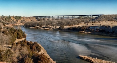 Nebraska - river-landscape-countryside-bridge