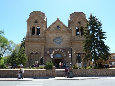 New Mexico, church Santa Fe
