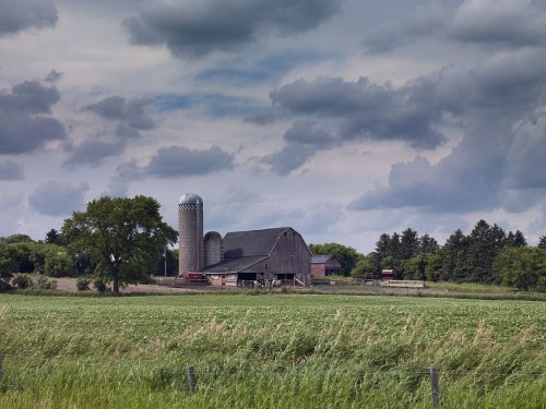Barn in rural North Dakota