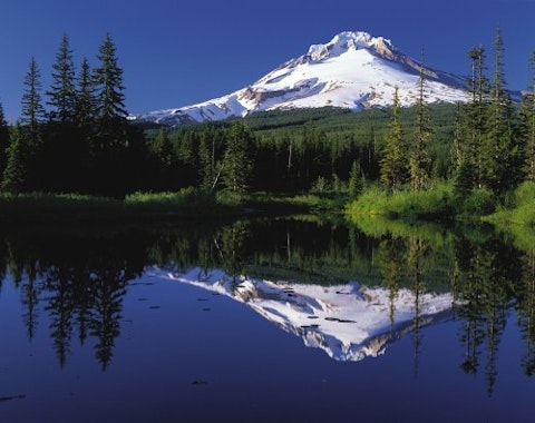Oregon landscape lake
