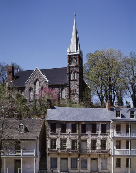 Harpers Ferry - HQ and Psychological Mid Photograph -Point of the A.T.
