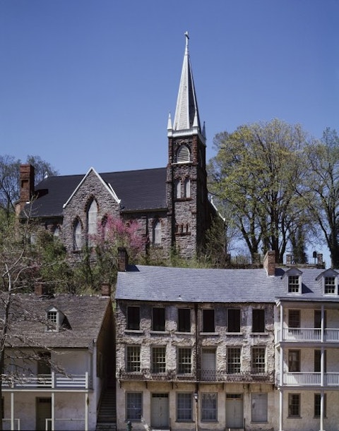 Harpers Ferry - HQ and Psychological Mid Photograph -Point of the A.T.