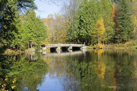 bridge-stone-pond-Vermont-water-scenic-nature