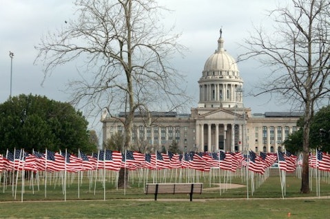 oklahoma, flags