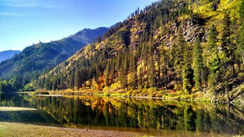 water-washington-reflection-mountains