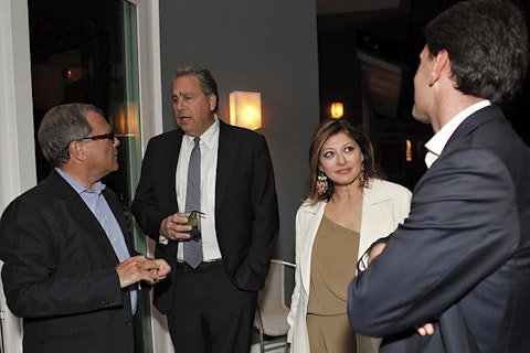 Martin_Sorrell,_WPP_PLC,_Mark_Hoffman,_CNBC_and_Maria_Bartiromo,_CNBC_(5665830766)