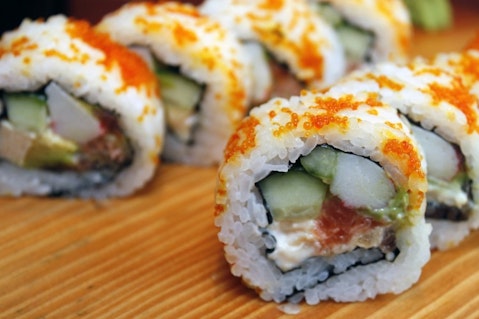 Japan sushi eating 