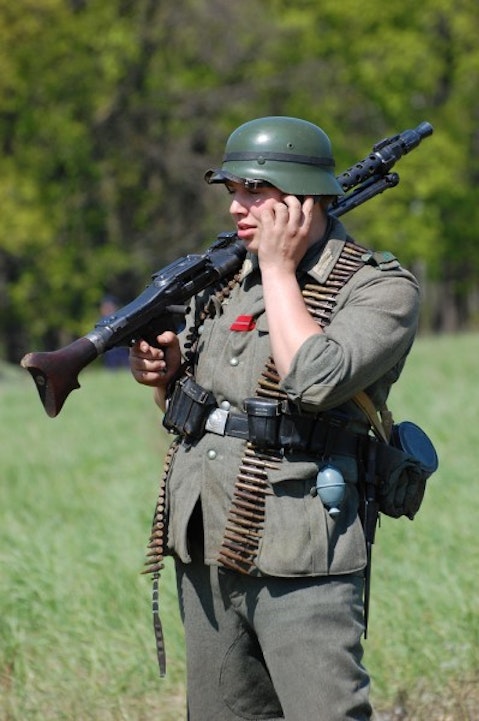 soldier, phone, outdoor, human, fight, photo, munition, machine-gun, ammunition, hat, adult, re-enacting, telephone, 10 Easiest and Hardest Countries to Conquer
