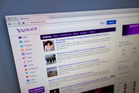 Yahoo! Inc. (NASDAQ:YHOO), Homepage, Search, Screen, website, browser, mac,
