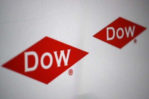 The Dow Chemical Co (NYSE: DOW), Logo, Sign, Symbol Isolated,