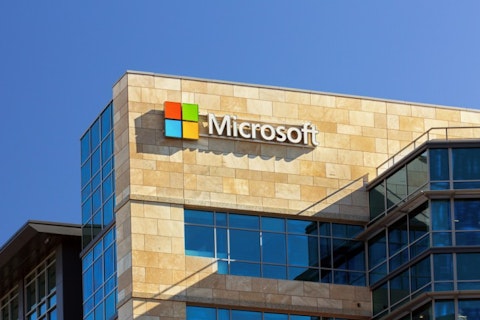 Microsoft Corporation (NASDAQ:MSFT), Logo, Sign, Building, Symbol, Corporation, Microsoft Corporate Building,