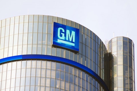 General Motors Company (NYSE:GM), Sign, logo, Building, Symbol, Headquarters, Car