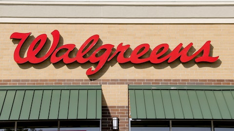 Walgreens Boots Alliance Inc (NASDAQ:WBA), Sign, Building, Logo, store, Retail, Business, Sales