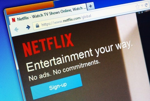 Netflix, Inc. (NASDAQ:NFLX), homepage, computer screen, provider, sign, net, media, website