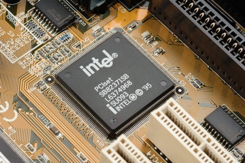 Intel Corporation (NASDAQ:INTC), microprocessor, Sign, Logo, chip, hardware, processor