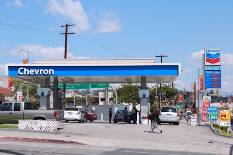 Chevron Corporation (NYSE:CVX), Gas Station, Oil, Fuel, Logo, Sign, Symbol, Cars