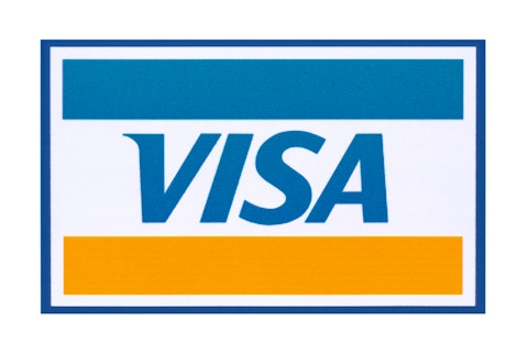 Visa Inc (NYSE:V), Logo, Sign, Symbol, Isolated