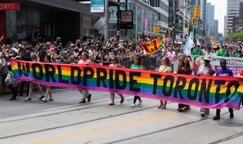 gay, annual, banners, busy, canada, canadian, celebration, city, colored, colorful, community, crowd, cultural, culture, day, decoration, diverse, diversity, 9 Biggest Gay Pride Parades in the World
