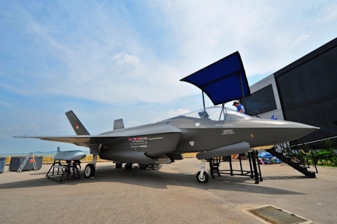 Lockheed Martin (NYSE:LMT); F-35; strike, fighter, joint, vtol, military, jet, technology, airshow
